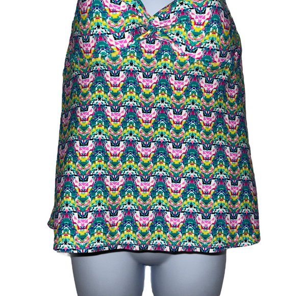 Collections by Catalina Womens Tankini Top Swimsuit L 12 14 Wired Padded Bra - Picture 4 of 10